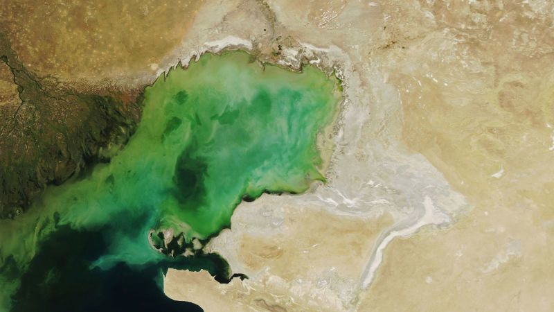 The largest lake on the planet is shrinking rapidly and experts fear it may never recover