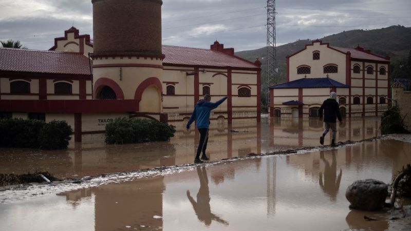 More than 60 million people are flooded in Valencia, Spain