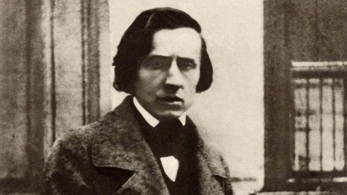 Compositor polaco Frédéric Chopin (1810-1849).