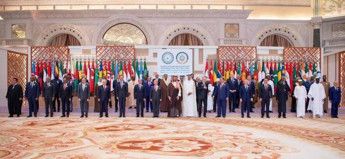 La Organización de Cooperación Islámica y la Liga Árabe fue organizada por Arabia Saudita en Riad el 11 de noviembre. (Foto: APAImages/Shutterstock).