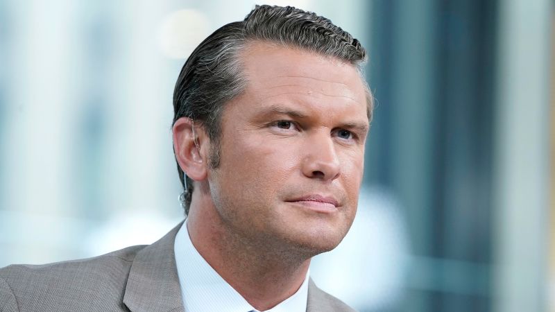 Trump picks Fox News host Pete Hegseth as defense secretary