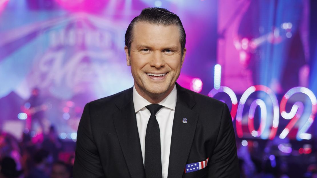 Pete Hegseth en la gala de fin de año de FOX News All American New Year en Wildhorse Saloon