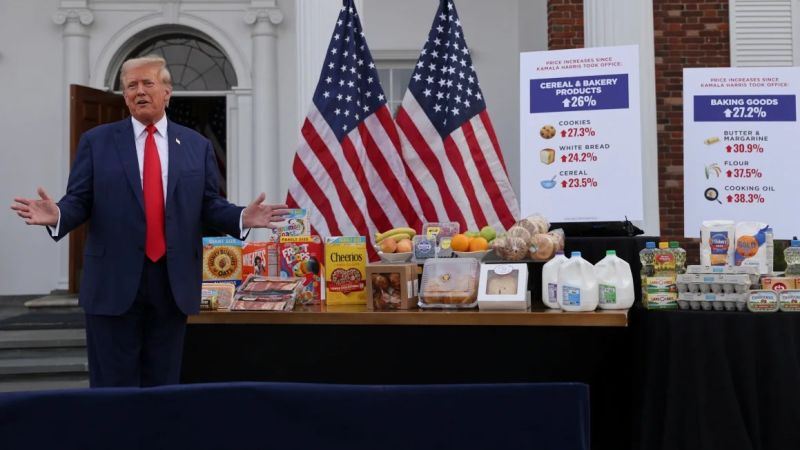 Los altos precios de los alimentos hicieron que muchos estadounidenses votaran por Trump, pero no deberían esperar pagar menos en los próximos cuatro años