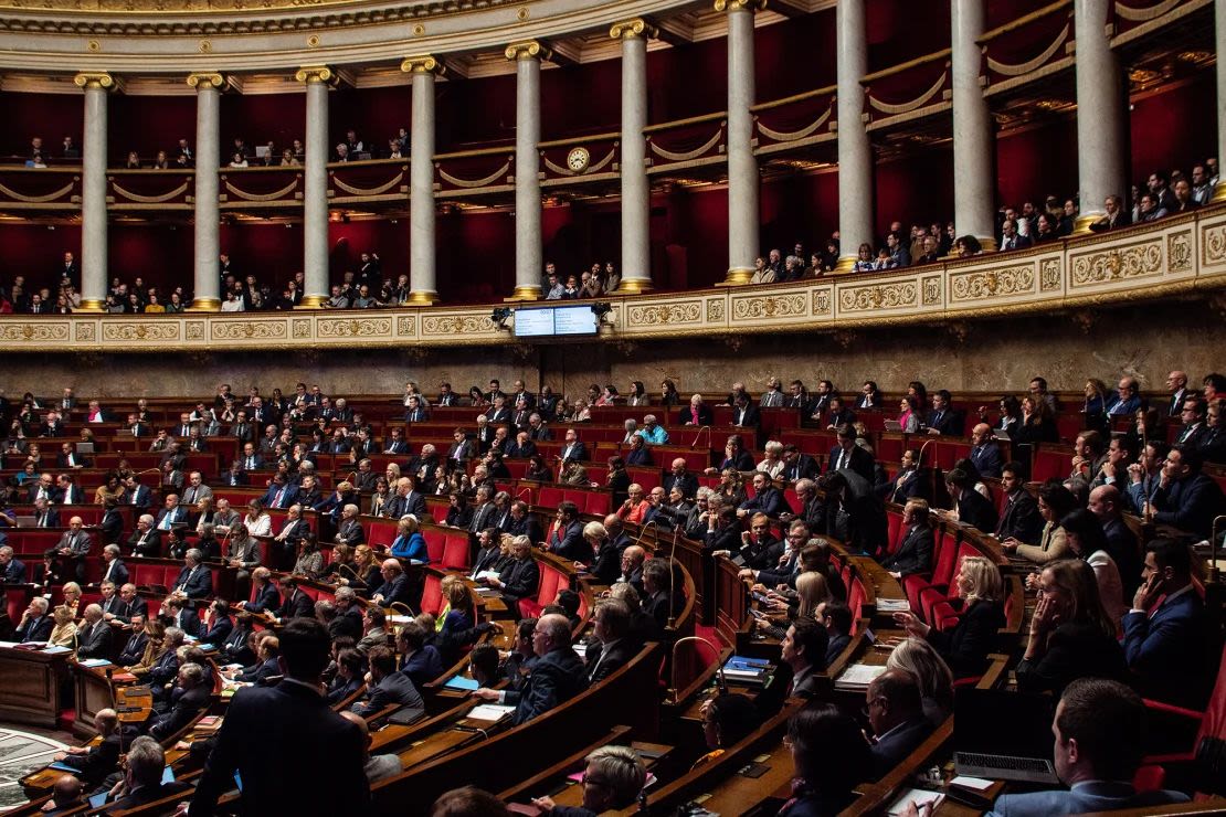 La Asamblea General, el Parlamento francés, celebra una sesión de control, el 12 de noviembre.