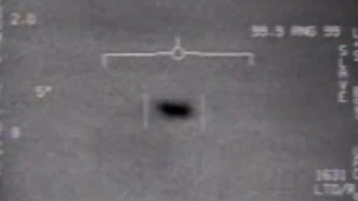 Esta fotografía del Departamento de Defensa de Estados Unidos muestra un "fenómeno aéreo no identificado". Crédito: Departamento de Defensa de Estados Unidos.