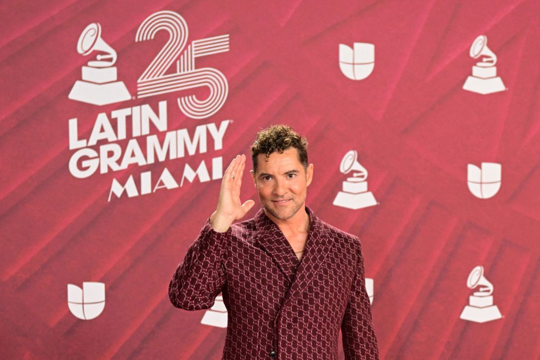 David Bisbal. Crédito: GIORGIO VIERA/AFP via Getty Images.