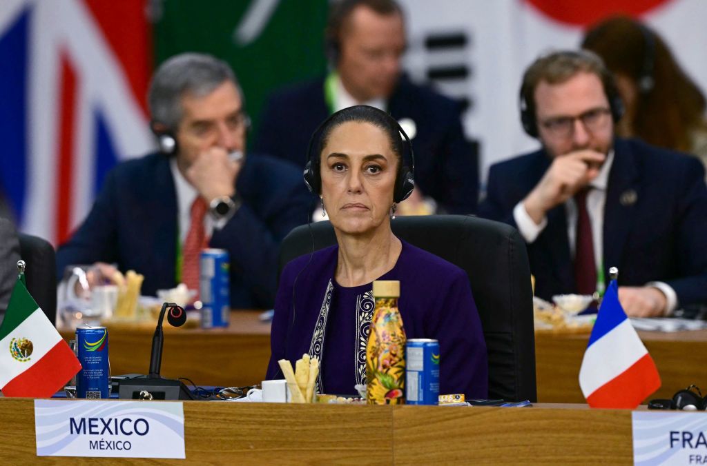 Claudia Sheinbaum propone en el G20 que los países destinen el 1% del gasto  militar a un programa de reforestación mundial | CNN