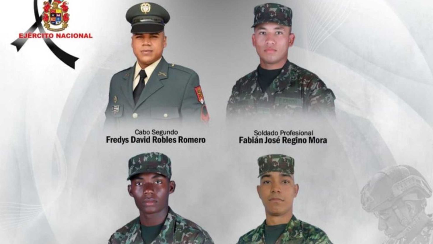 El Ejército reportó que en un principio murieron cuatro militares y horas después falleció uno más.