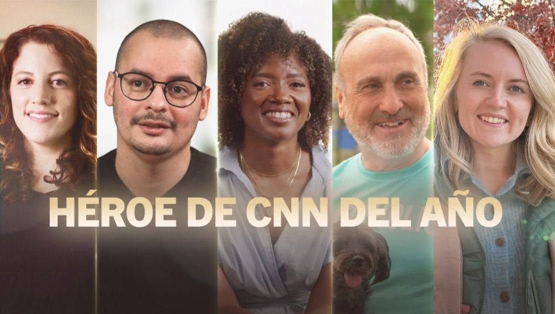 Los espectadores pueden apoyar al héroe de CNN que más los inspira votando por el héroe del año de CNN.