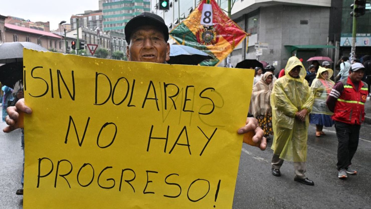 Qué es el "anillazo"? Organizaciones cívicas convocan a una protesta en  Bolivia por crisis económica | CNN