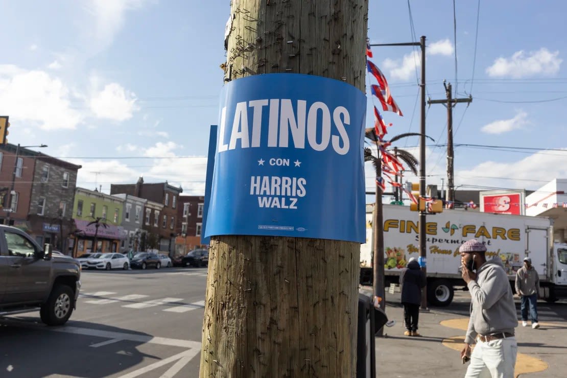 The Puerto Rican neighborhood of North Philadelphia on November 4.