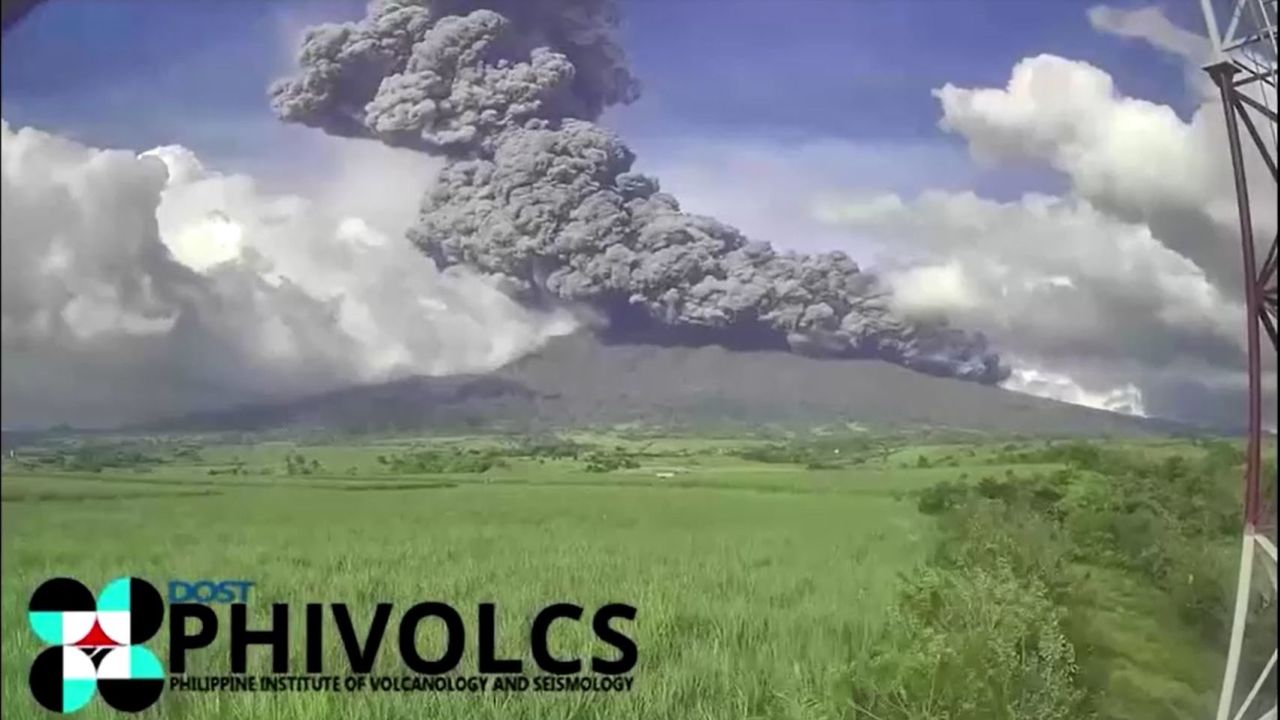Crédito: Phivolcs/Reuters