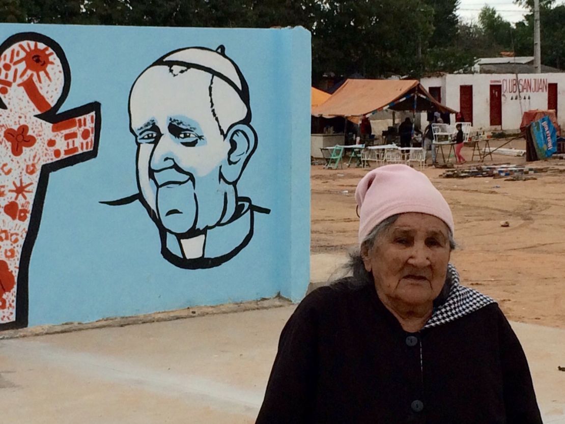 Bañado Norte es una de las zonas más vulnerables de Asunción, Paraguay. Sus habitantes esperan ansiosos la visita de Francisco.