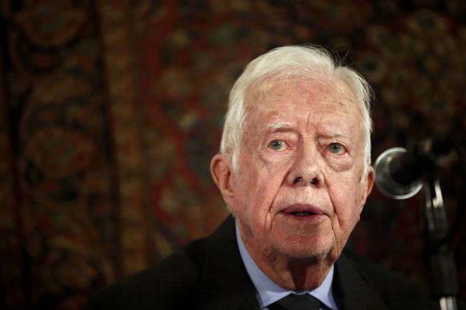 El expresidente Jimmy Carter dio detalles sobre el cáncer que padece.