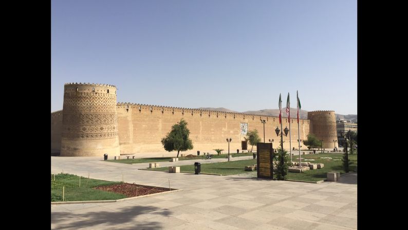 El castillo de Karim Khan está ubicado al noreste de la ciudad de Shiraz, ciudad al sur de Irán.