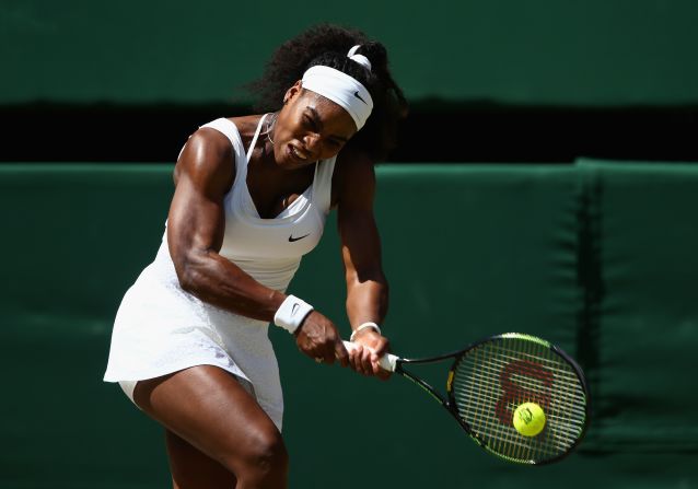 Serena Williams venció en Wimbledon y suma 21 títulos de Grand Slam.