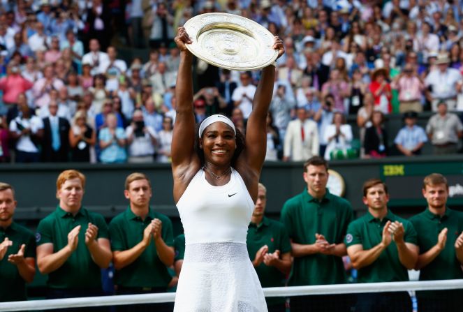 Es la sexta ocasión en que la estadounidense se adjudica el campeonato de tenis más importante del mundo.