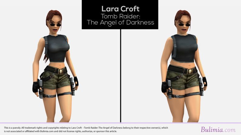 Lara Croft.