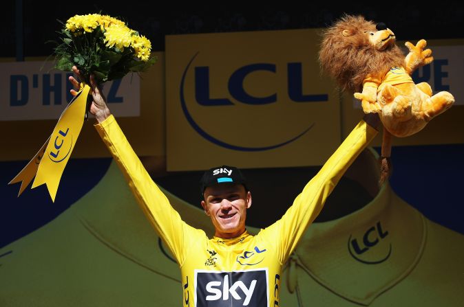 El británico Chris Froome tiene ya en el bolsillo el primer lugar del Tour de Francia.