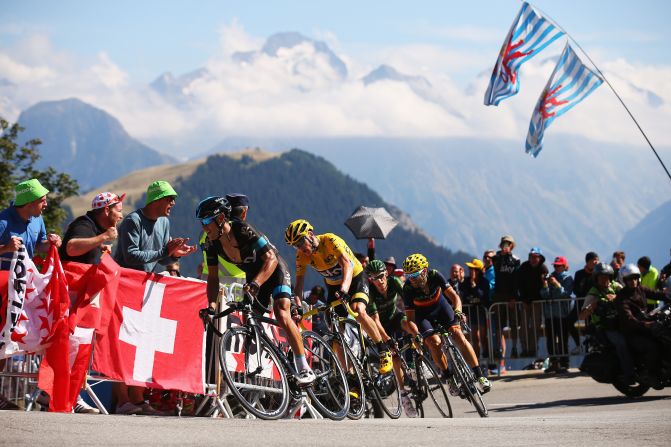 La vigésima etapa del Tour de Francia finalizó en Alpe d'Huez, tras un recorrido de 110.5 kilómetros.