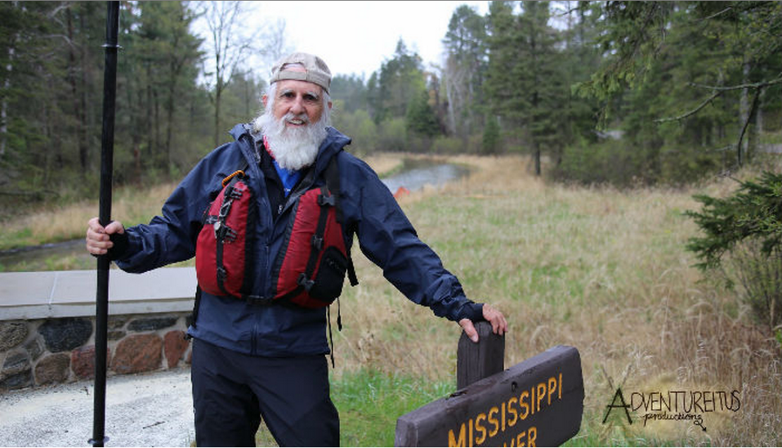 Dale Sanders, del Bluff City Canoe Club.