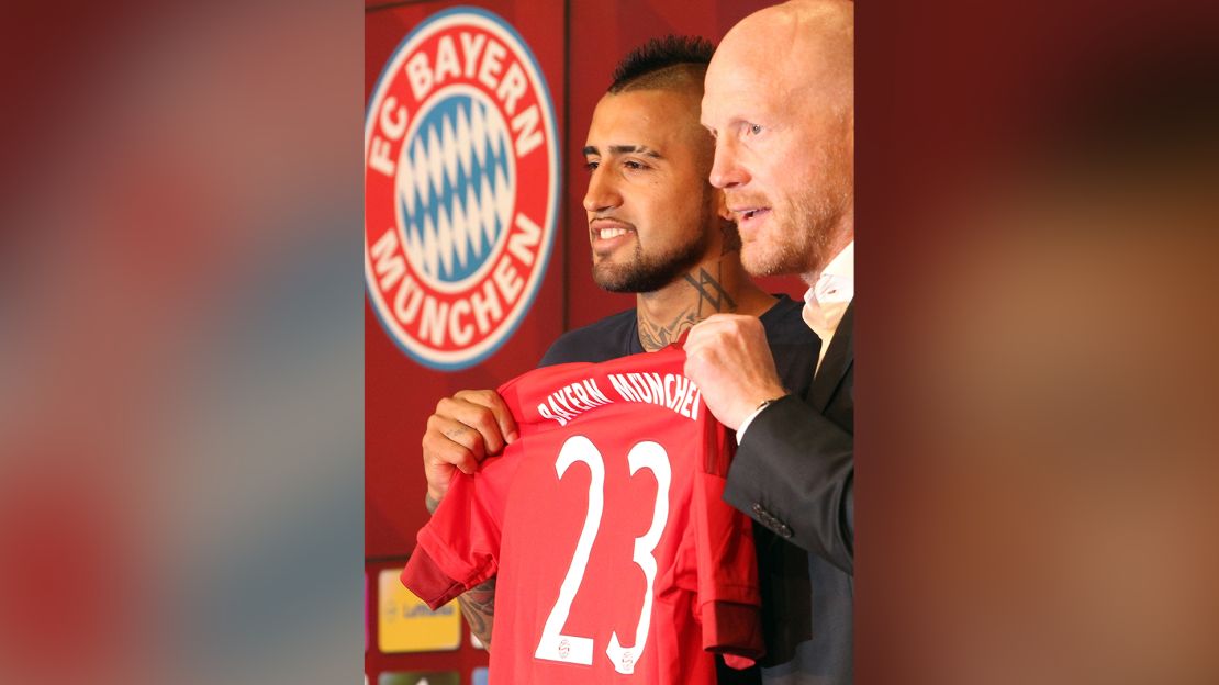 CNNE 195463 - arturo vidal bayern getty