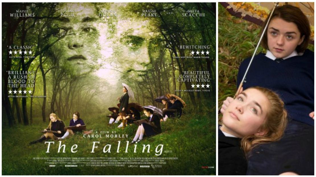 Maisie Williams como Lydia en la película 'The Falling'. Crédito: IMBD/BBC Films