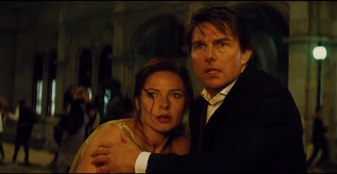 Tom Cruise y Rebecca Ferguson protagonizan la quinta entrega de la saga de películas Misión Imposible.