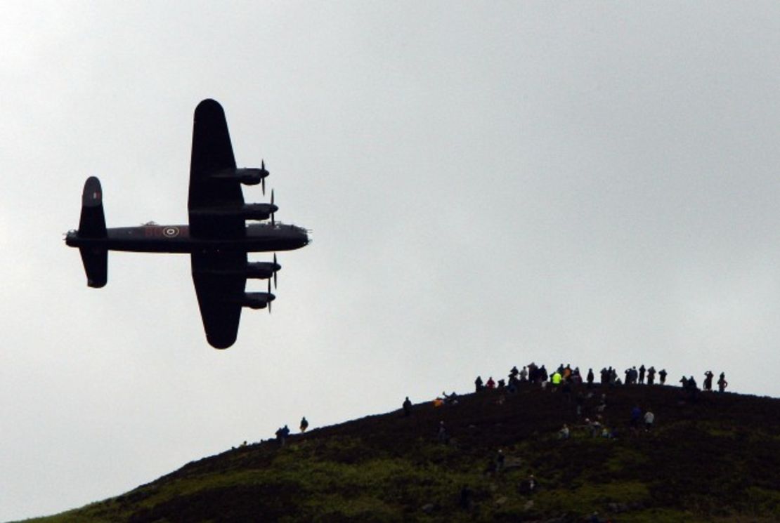 Munro piloteó el famoso bombardero Lancaster de la RAF (AFP/Getty Images/Archivo).