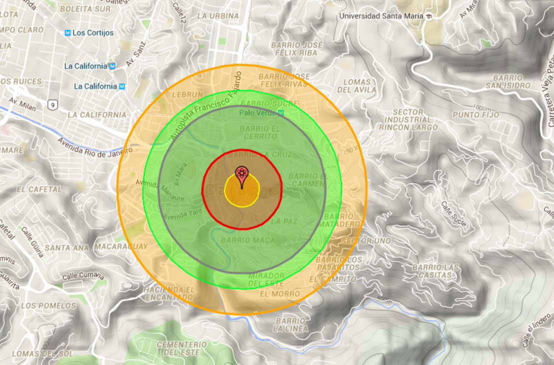 CNNE 198507 - nukemap caracas bomba nuclear