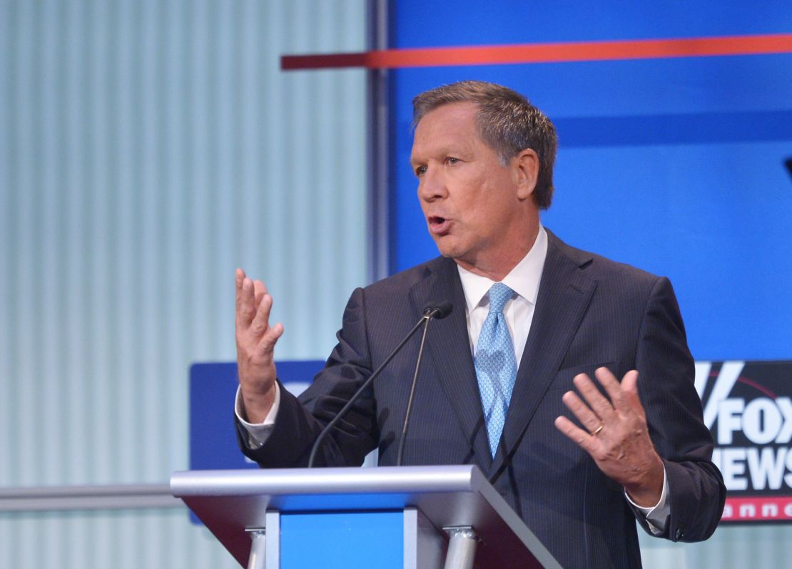 Para Kasich el debate fue una ventana para darse a conocer