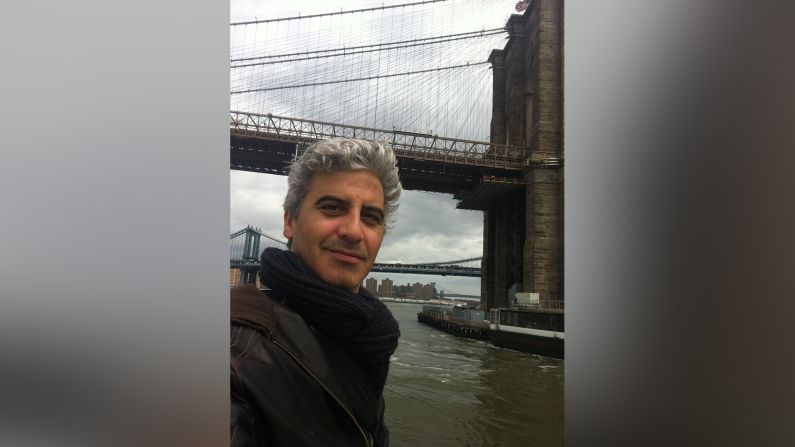 Miguel Ángel Antoñanzas en su ciudad favorita de EE.UU.: Nueva York.