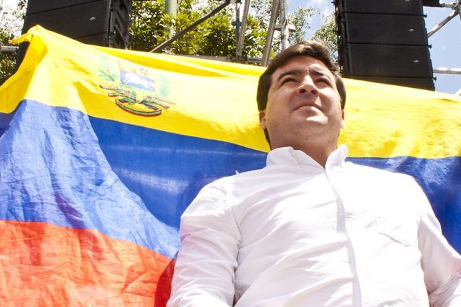 Daniel Ceballos, exalcalde de San Cristóbal, en Venezuela, recibió este 11 de agosto una medida cautelar de arresto domiciliario. Crédito: Voluntad Popular/Facebook