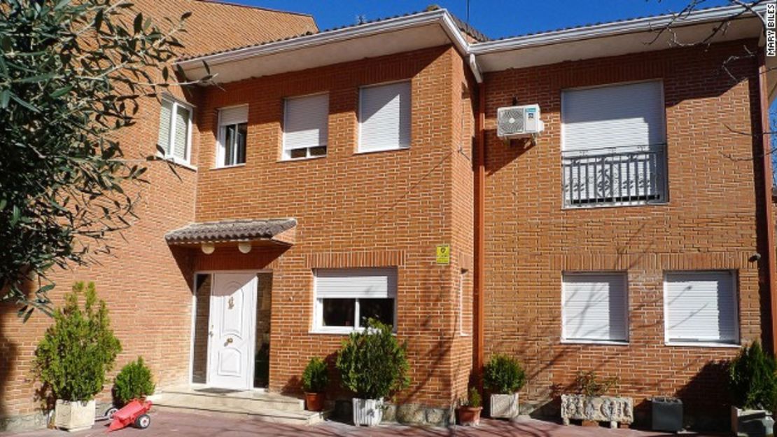 Esta casa en una villa de España es usada para sesiones donde se consume el brebaje.