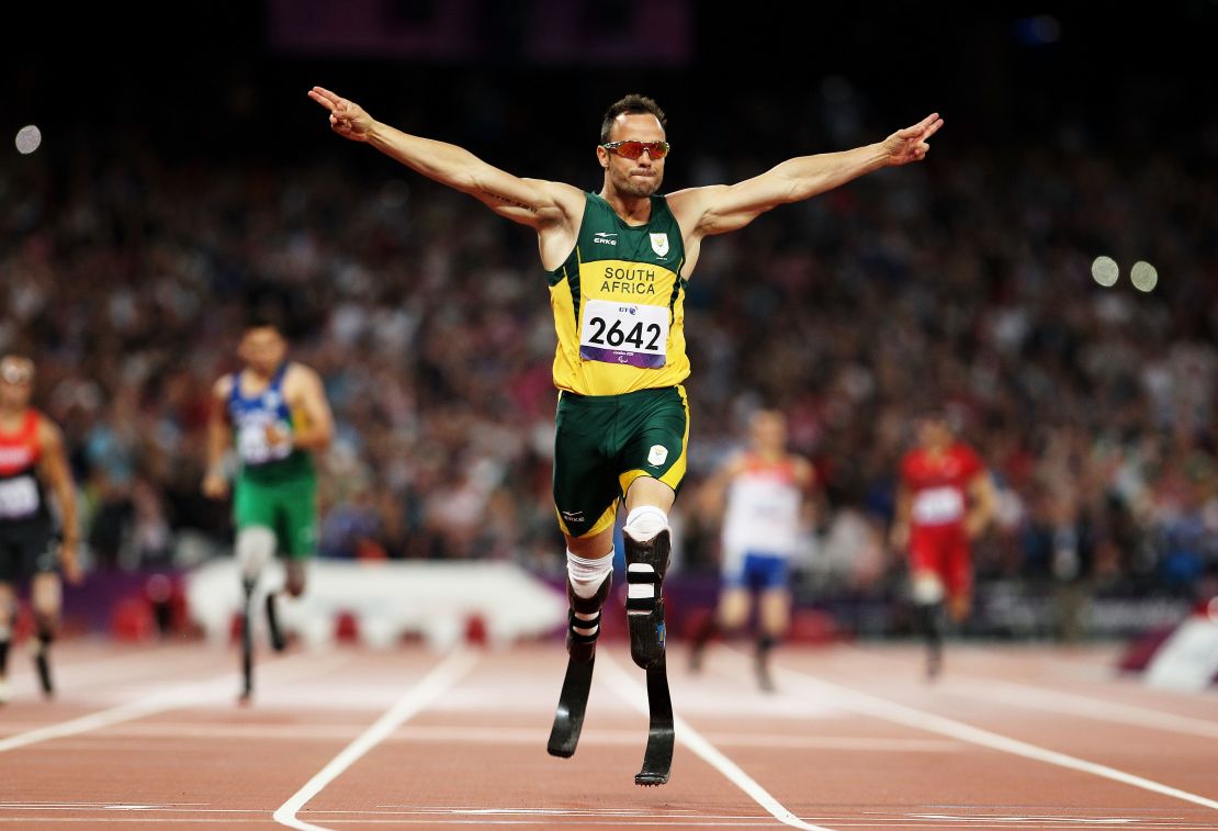 Pistorius ganó la medalla de Oro en los 400 metros masculino, en los juegos Paralímpicos de Londres 2012.