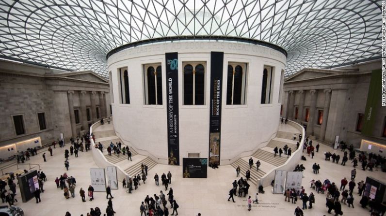 15. Museo Británico (Londres) – Los curadores de la lista de Lonely Planet describieron este museo como “la mejor casa de los tesoros en Europa”. La institución de 260 años recibe 6 millones de visitantes al año.