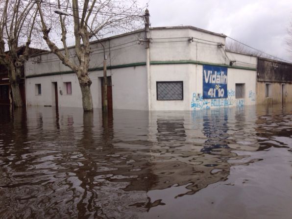 Según las autoridades, en Durazno hay 982 casas afectadas y 65 manzanas totalmente inundadas. Foto: Darío Klein