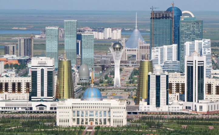Kazajistán es el noveno país más grande del mundo y el país más grande sin salida al mar en el mundo.