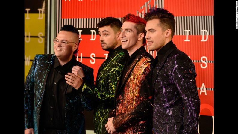 Sean Waugaman, Eli Maiman, Nicholas Petricca y Kevin Ray de Walk the Moon