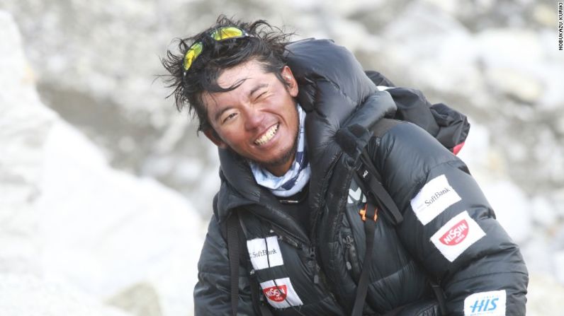 El alpinista japonés, Nobukazu Kuriki, iba a ser el primer y único alpinista en alcanzar la cumbre del Monte Everest esta temporada.