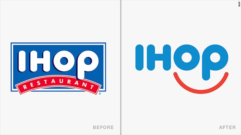 IHOP cambió su logo en junio.