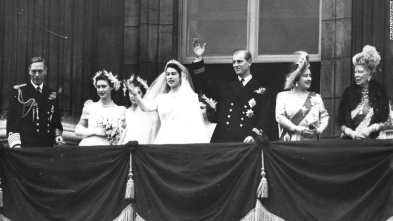 La boda real, el 20 de noviembre de 1947.