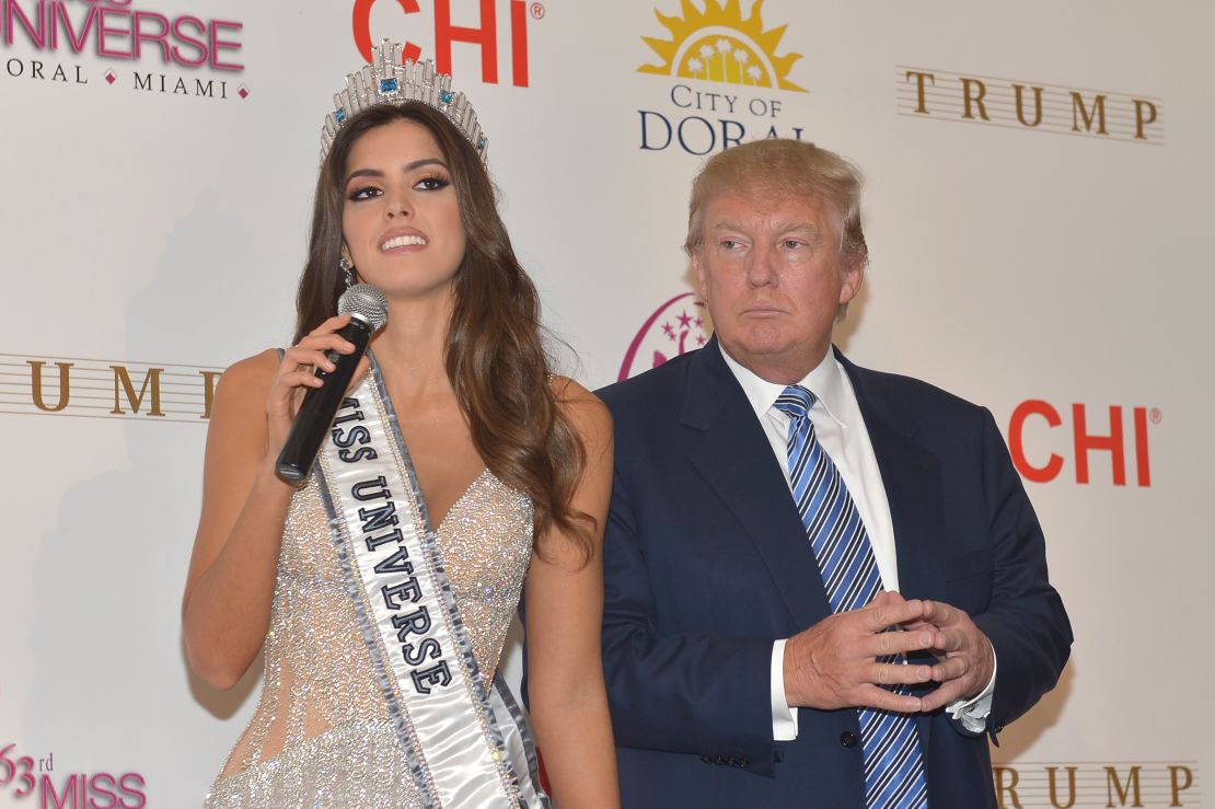 La Organización Miss Universo generó 3,4 millones de dólares en ingresos para Trump en el 2014.