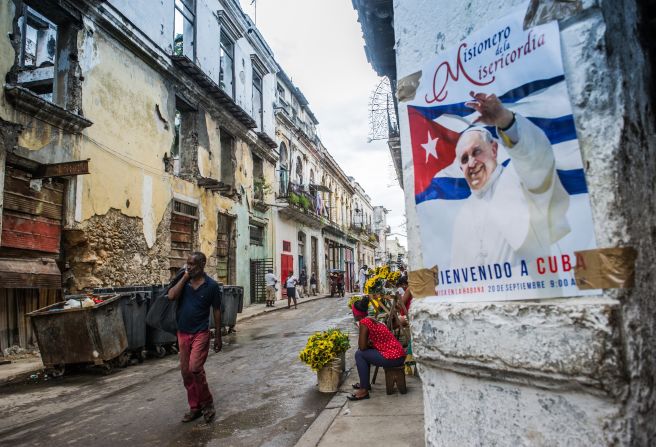 El pontífice visitará La Habana, Holguín y Santiago de Cuba, en la visita que durará desde el 19 hasta el 22 de septiembre.
