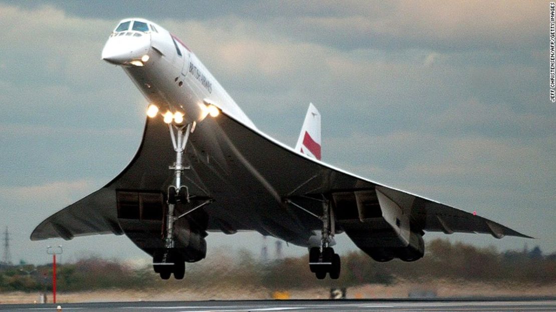 El despegue de un Concorde.