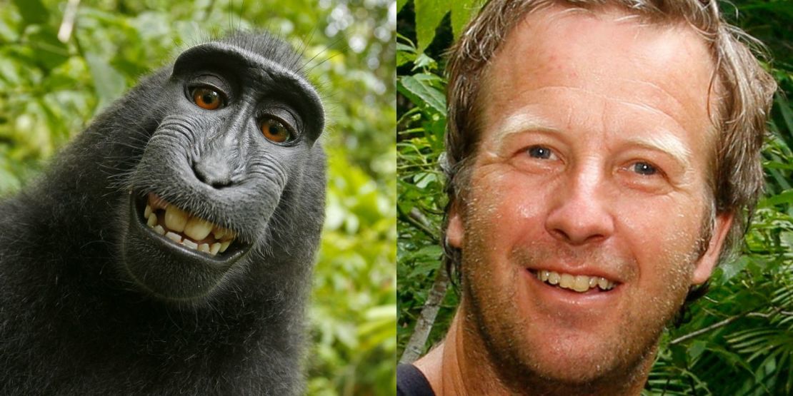 David J. Slater, fotógrafo dueño de la cámara con la que Naturo se tomó la 'selfie'.