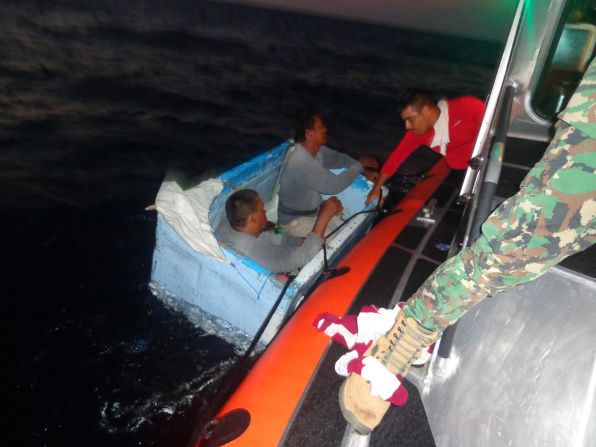 Los pescadores zarparon el 21 de septiembre y naufragaron un día después. Foto: Cortesía SEMAR