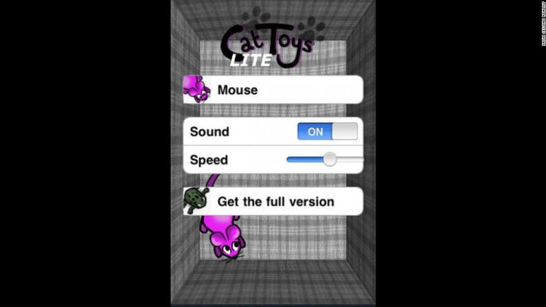 Este juego Cat Toys permite que los gatos persigan todos los ratones digitales que puedan... sin resultados reales desastrosos.