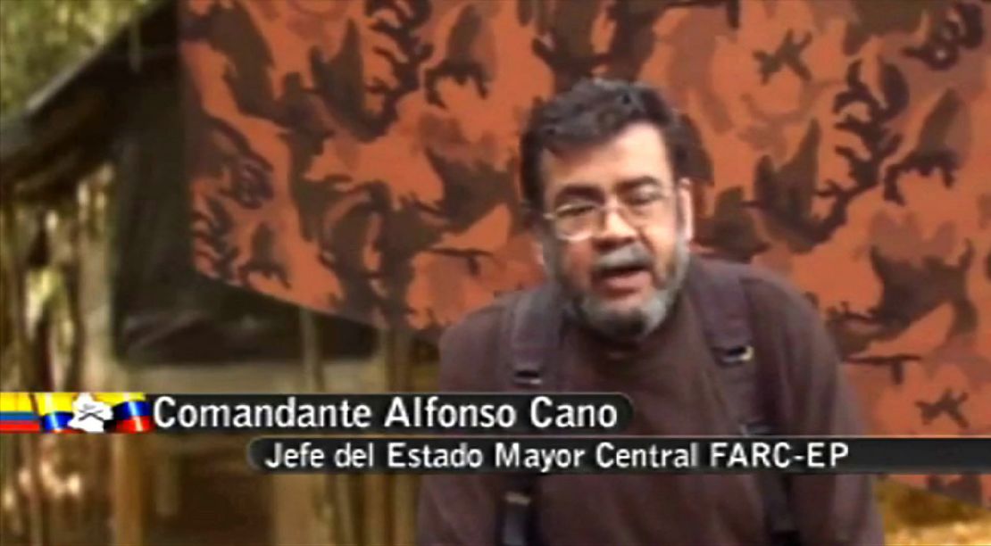 Alfonso Cano, excomandante en jefe y miembro del Secretariado de las FARC.