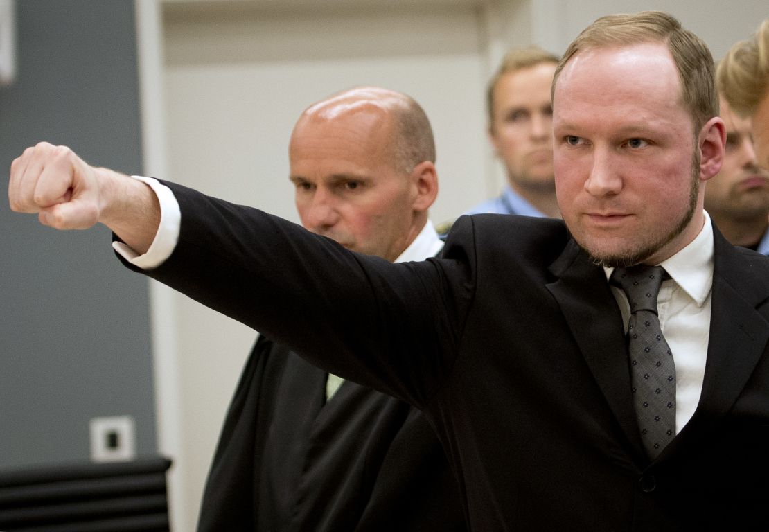 Anders Behring Breivik fue acusado como el responsable de la masacre de Oslo. Fue condenado a 21 años de prisión.